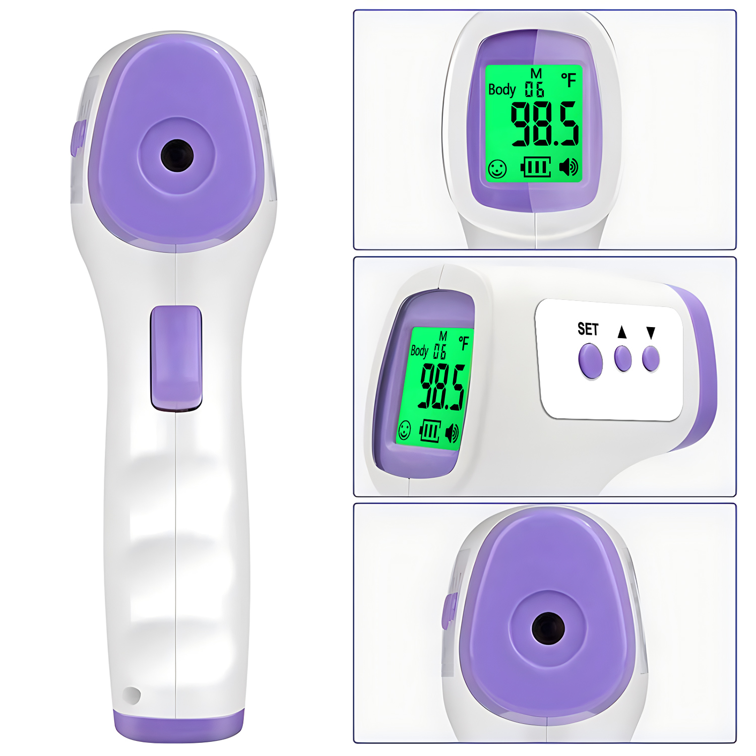 Termometer Elektronik Inframer - Do Oxygen Meter ulasan dan harga