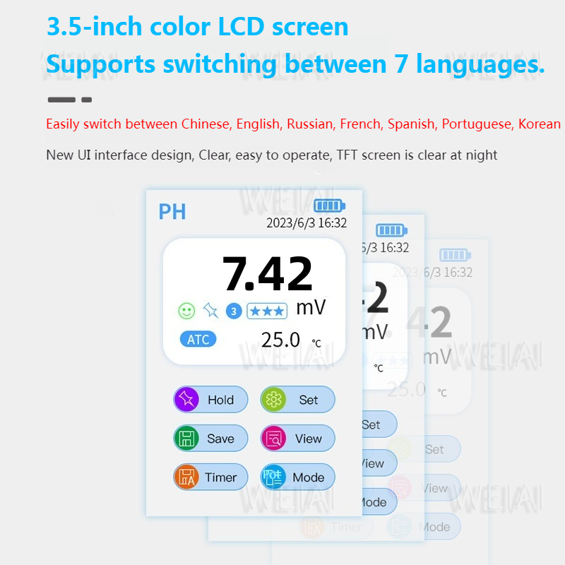 IKEME, Pengukur pH Digital den - Do Oxygen Meter ulasan dan harga