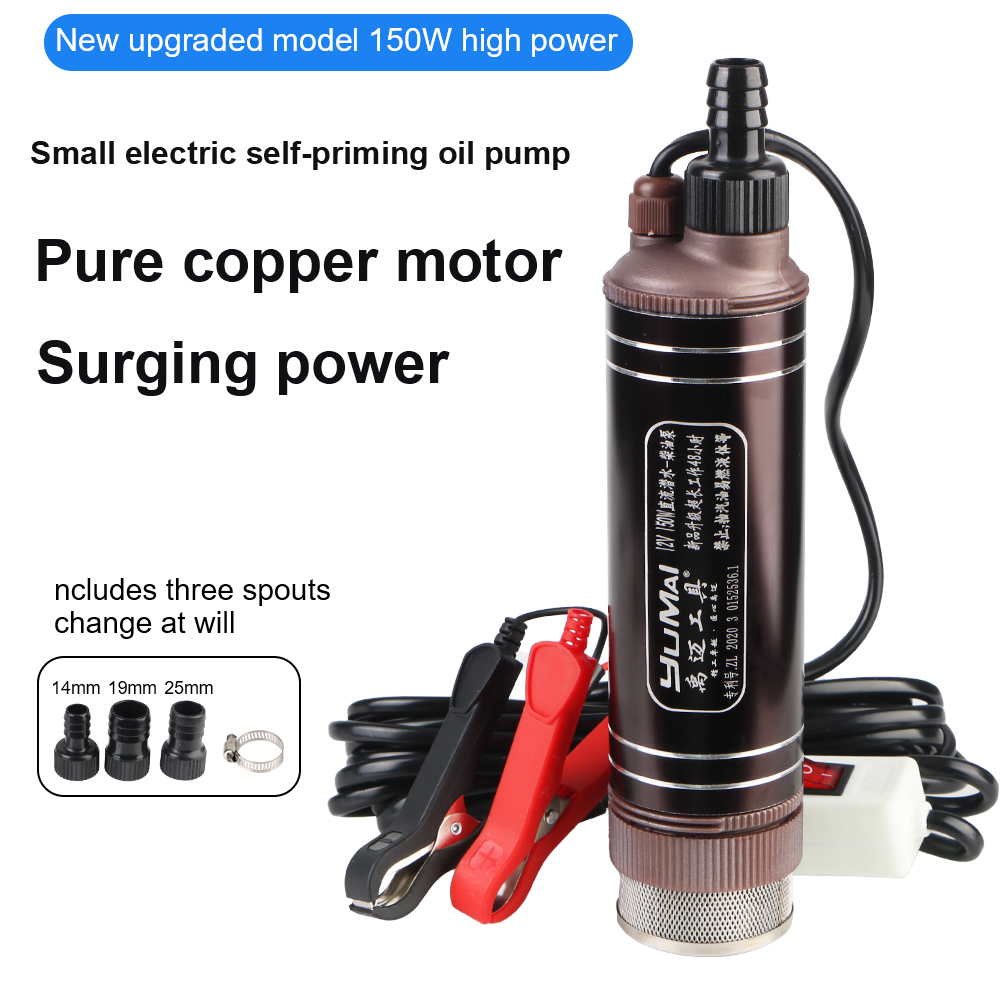Pompa Minyak Self-priming Daya - Water Pump Submersible Mini ulasan dan harga