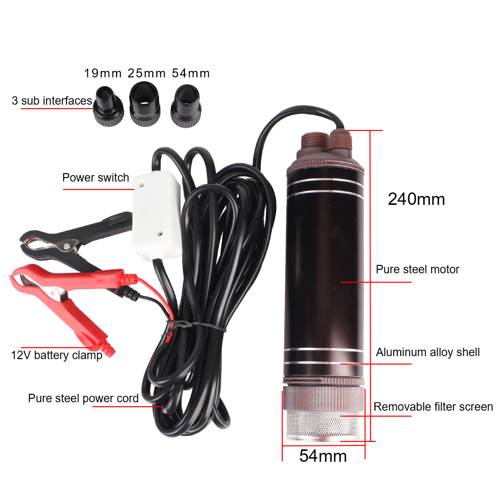Pompa Minyak Self-priming Daya - Water Pump Submersible Mini ulasan dan harga