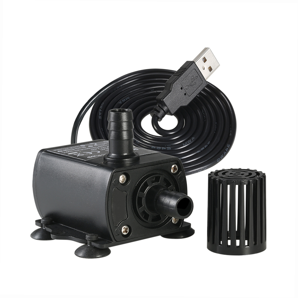 Ultra-hening Mini USB DC5V 4.8 - Water Pump Submersible Mini ulasan dan harga