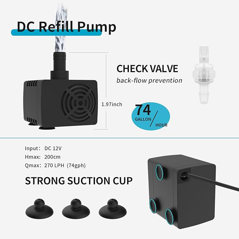 Sistem Pengisian Otomatis Tang - Water Pump Submersible Mini ulasan dan harga