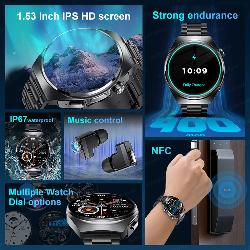 Jam Tangan Pintar 2 in 1 Baru  - Do Oxygen Meter ulasan dan harga