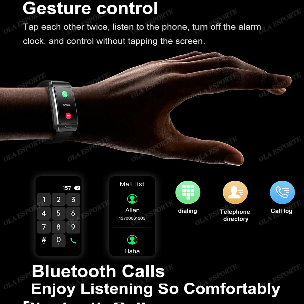 Jam Tangan Pintar 2 In 1 Earph - Do Oxygen Meter ulasan dan harga