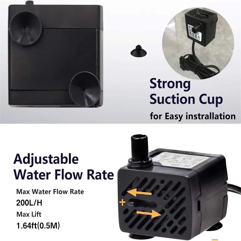 Pompa air tangki ikan Mini, po - Water Pump Submersible Mini ulasan dan harga
